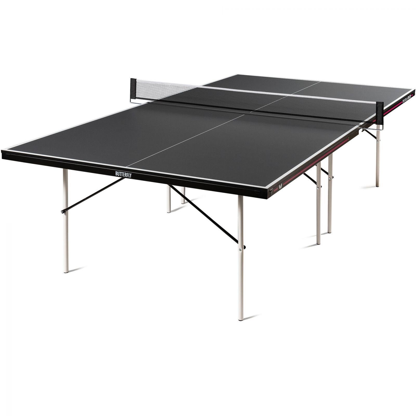 Black ping pong deals table